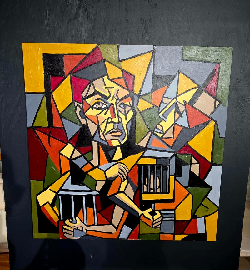 Painting by Tadhg Slater