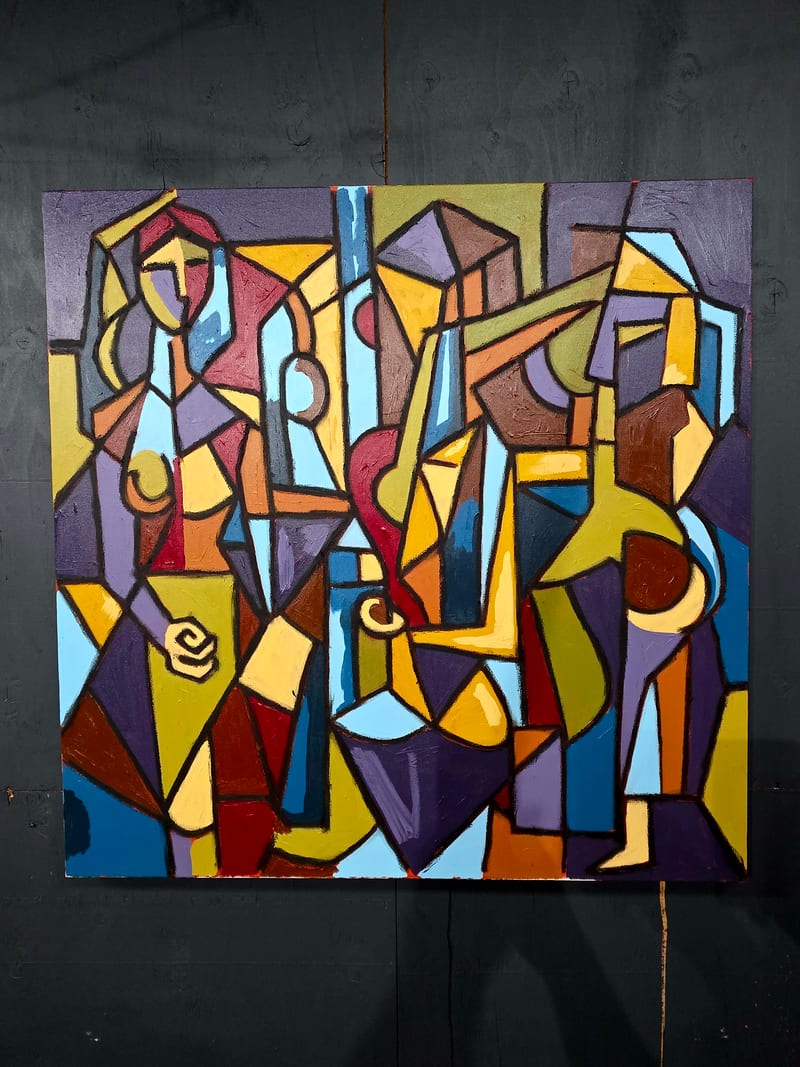 Painting by Tadhg Slater