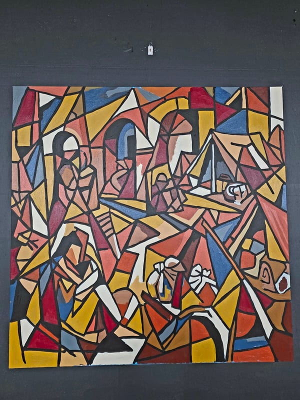 Painting by Tadhg Slater