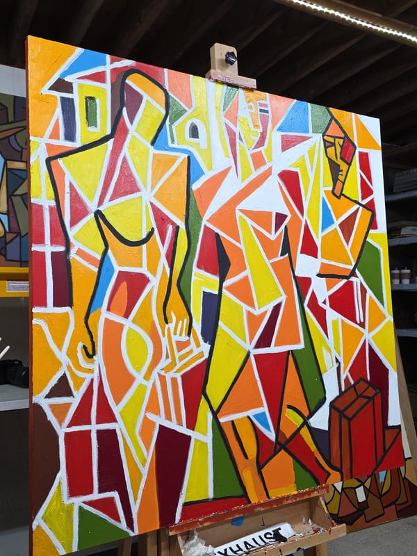 Painting by Tadhg Slater