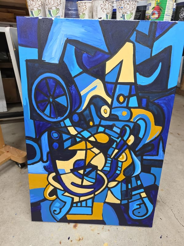 Painting by Tadhg Slater