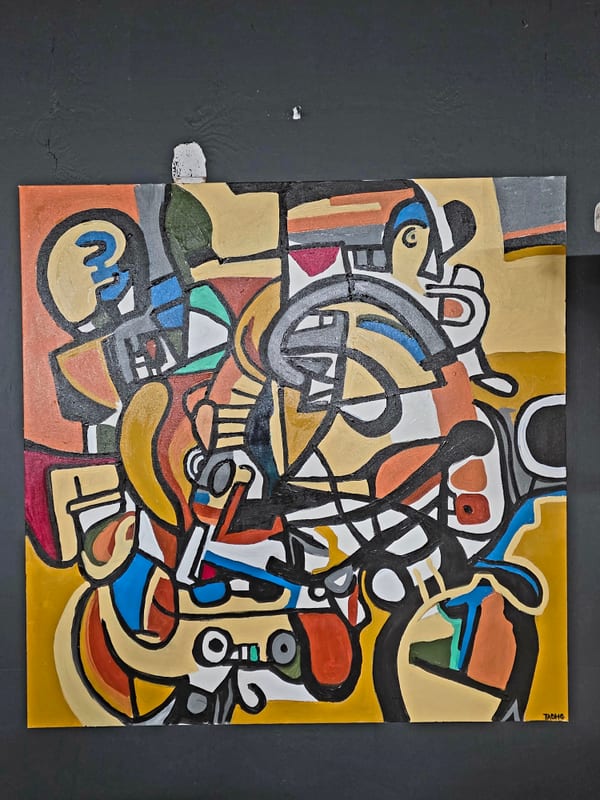 Painting by Tadhg Slater