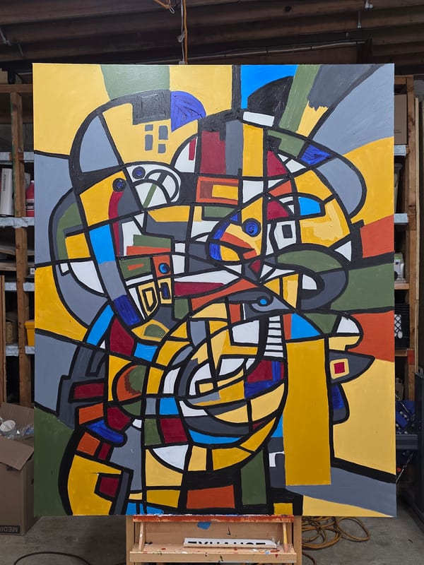 Painting by Tadhg Slater