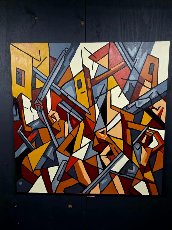 Painting by Tadhg Slater